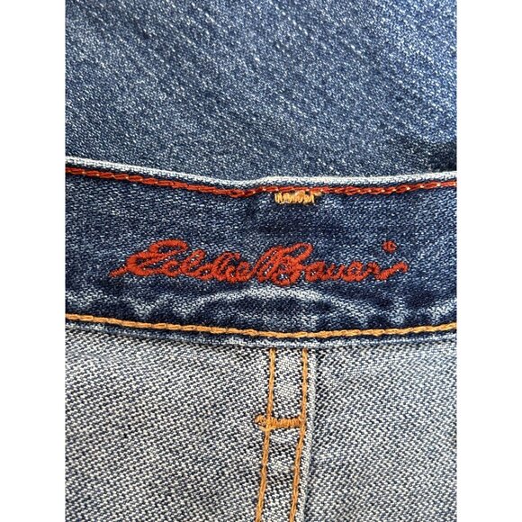 Vintage Eddie Bauer Women's High Rise Cropped Jeans - Sz 10 - Picture 4 of 7